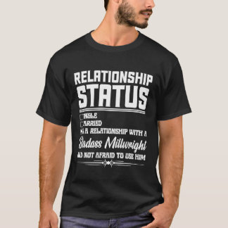 Camiseta Relacionamento Com Uma Esposa Namorada Montador