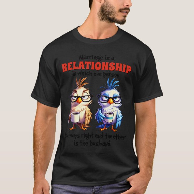 Camiseta Relacionamento Marital Que Uma Pessoa Design (Frente)