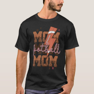 Camiseta Relâmpago de Futebol Retro Leopardo Dia de Jogo