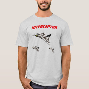 Camiseta Relâmpago elétrico inglês