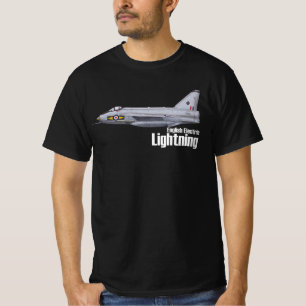 Camiseta Relâmpago elétrico inglês