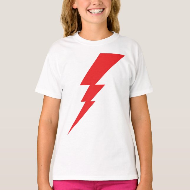 Camiseta Relâmpago Vermelho Flash (Frente)