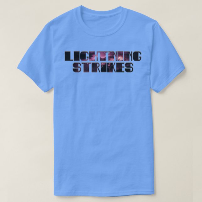 Camiseta Relâmpagos (Frente do Design)