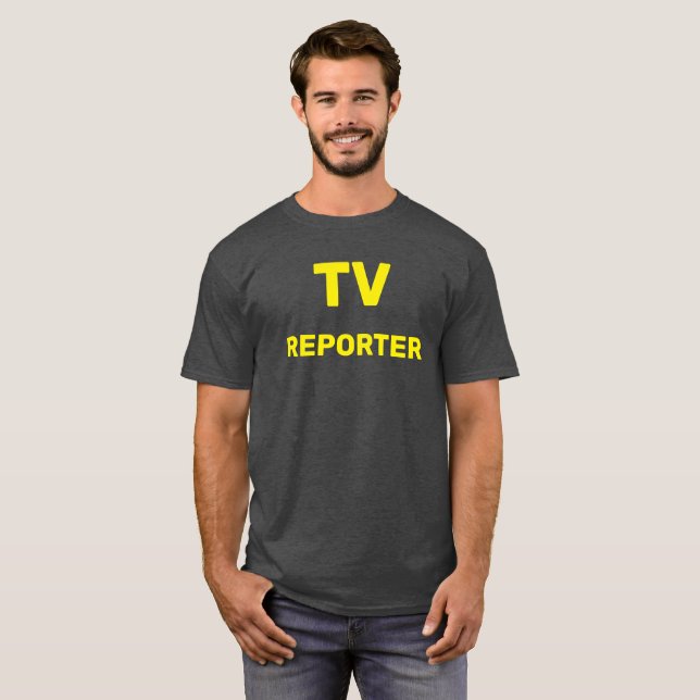 CAMISETA RELATOR DE TV (Frente Completa)