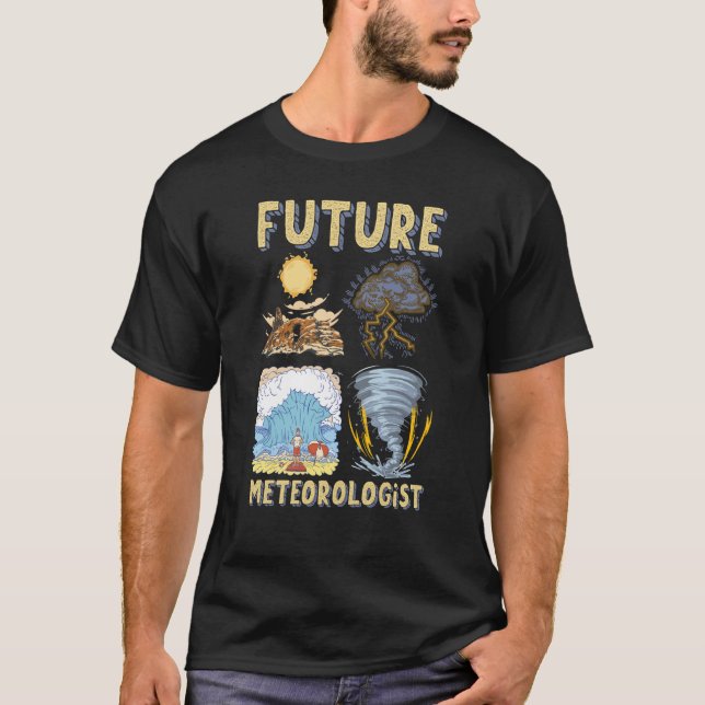 Camiseta Relator Meteorologista Futuro Previsor do Tempo (Frente)