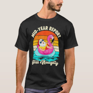 Camiseta Relatório de Ano de médio ainda malvado Papais noe