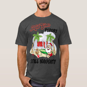 Camiseta Relatório De Ano De médio Ainda No Natal De Julho