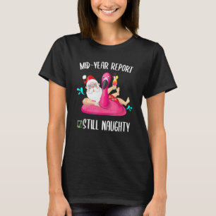 Camiseta Relatório De Ano De médio Ainda No Natal De Julho