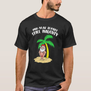 Camiseta Relatório de Ano do Médio de Verão dos papais noei