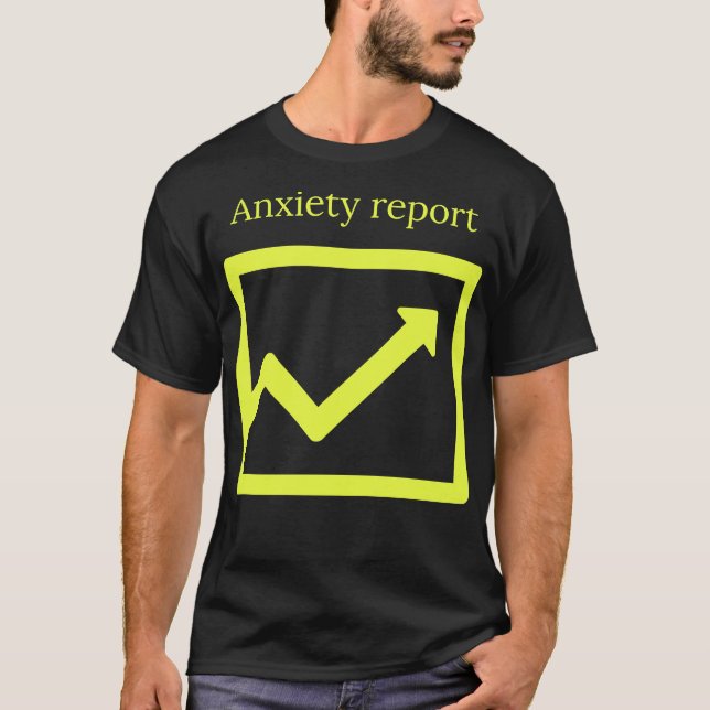 Camiseta Relatório de ansiedade (Frente)