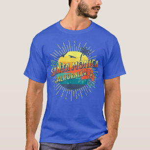 Camiseta Relatório de Férias de Verão de Praia da Monica Ca