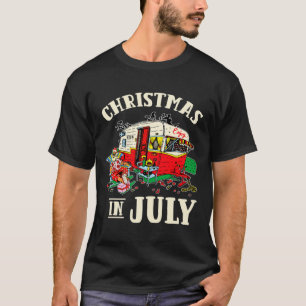 Camiseta Relatório de meio de ano Ainda travesso Natal em j