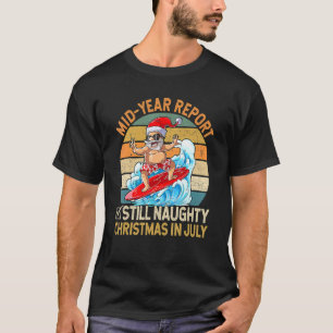 Camiseta Relatório Do Ano Do Médio De Mens Ainda Naufrágio