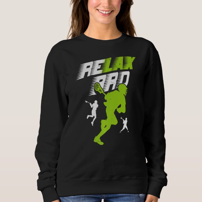 Camiseta Relax Bro Lacrosse Segundo grau do Jogo da Equipe  (Frente)