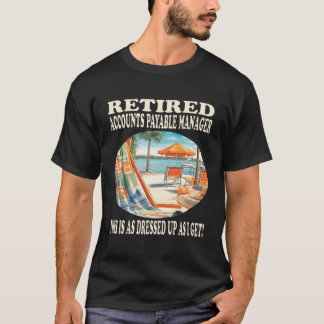 Camiseta Relaxação de Ager de Contas a Pagar Aposentadas