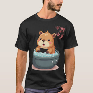 Camiseta Relaxamento da Banheira de Hidromassagem do Capiva