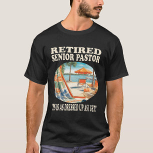 Camiseta Relaxamento do Pastor Mais velho aposentado