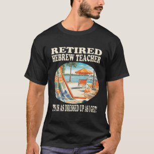 Camiseta Relaxamento do Professor Hebraico Reformado