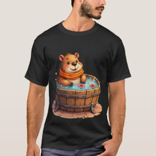 Camiseta Relaxamento em Banheira de Hidromassagem com Capiv