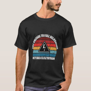 Camiseta Relaxamento F Do Cheio De Voltagem Do Cheio Elétri