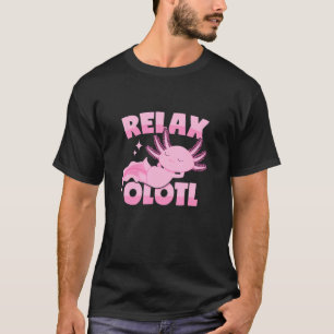 Camiseta Relaxando Axolotl Pun