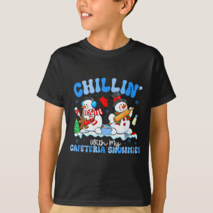 Camiseta Relaxando Com Minha Senhora do Almoço Snowmies da