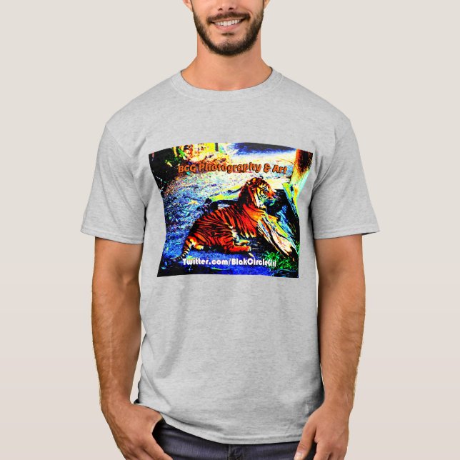 Camiseta Relaxando o Tigre - Edição Especial (Frente)