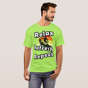 Camiseta Relaxar Renovação Repetir