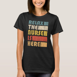 Camiseta Relaxe A Enfermeira Para Enfermagem
