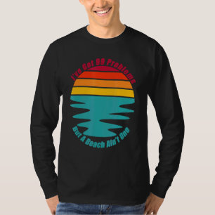 Camiseta Relaxe A Férias Na Praia, Surf Sun E