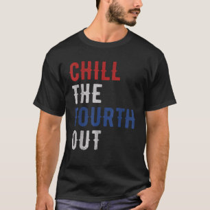 Camiseta Relaxe A Quarta Independência Dos Eua Bandeira Fun