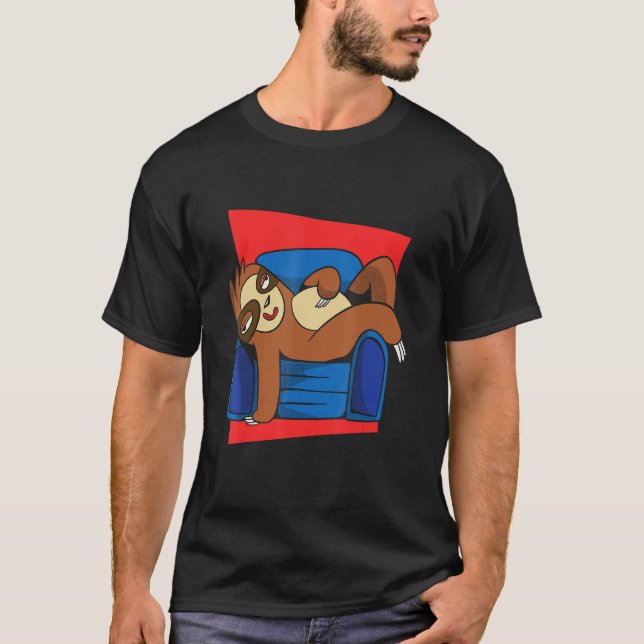 Camiseta Relaxe Animal Dormir Dormindo Para Casa (Frente)