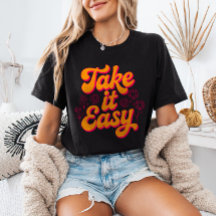Relaxe Citação Inspiradora Retro Chill