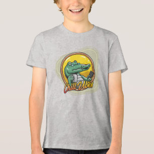 Camiseta Relaxe como um Legal Croc