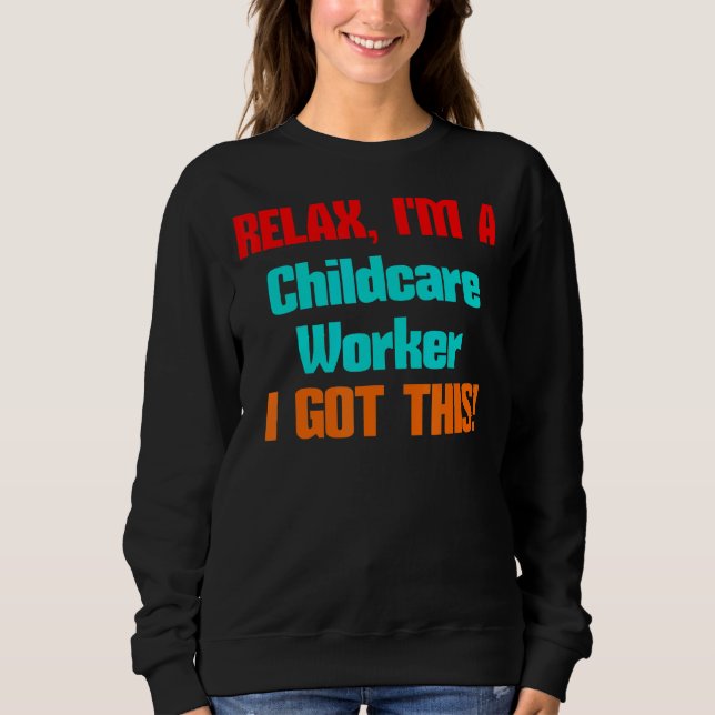 Camiseta Relaxe Do Trabalhador De Crianças Eu Vou Receber E (Frente)