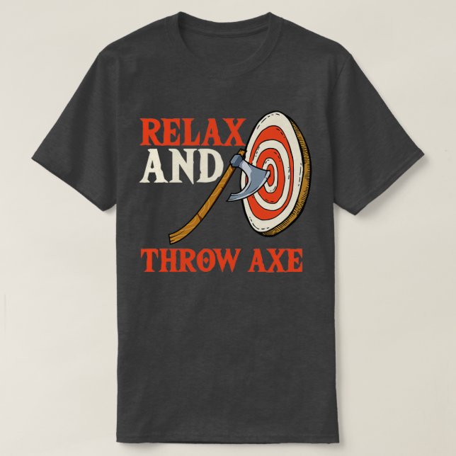Camiseta Relaxe E Jogue Ax (Frente do Design)