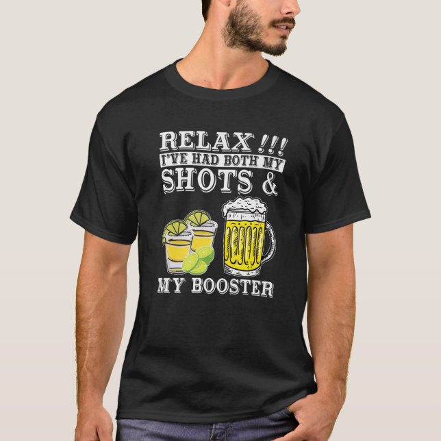Camiseta Relaxe, eu tenho meus sapatos e meu Drinki de refo (Frente)