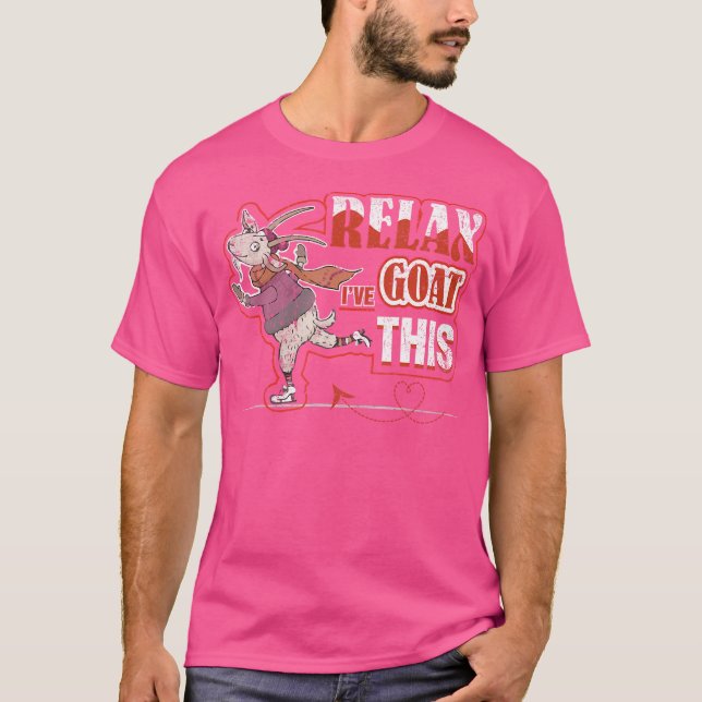 Camiseta Relaxe, Eu Tenho Um Goat Engraçado. (Frente)