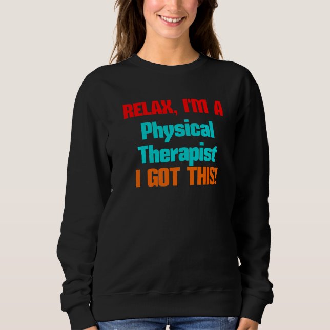Camiseta Relaxe Físico Terapêutico Eu Vou Receber Este Carg (Frente)