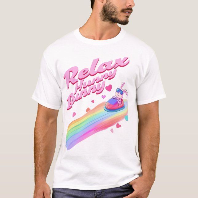 Camiseta Relaxe Hunny Bunny Mens (Frente)