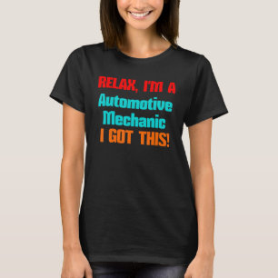 Camiseta Relaxe Mecânico Automotivo Vou Receber Este Cargo