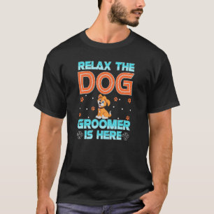 Camiseta Relaxe o Cachorro Está Aqui - Alunos em Almofada