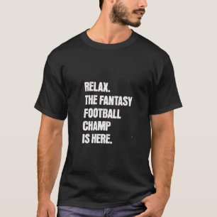 Camiseta Relaxe, o Campeão de Fantasy Football Chegou
