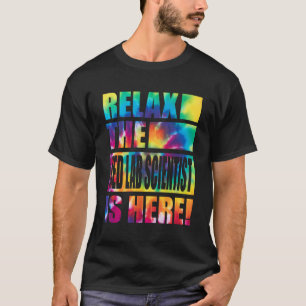 Camiseta Relaxe O Cientista Do Laboratório De Med Está Aqui