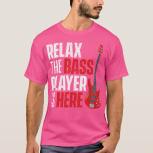 Camiseta Relaxe O Jogador De Bass Está Aqui - Guitarista Br