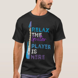 Camiseta Relaxe O Jogador De Violão Está Aqui