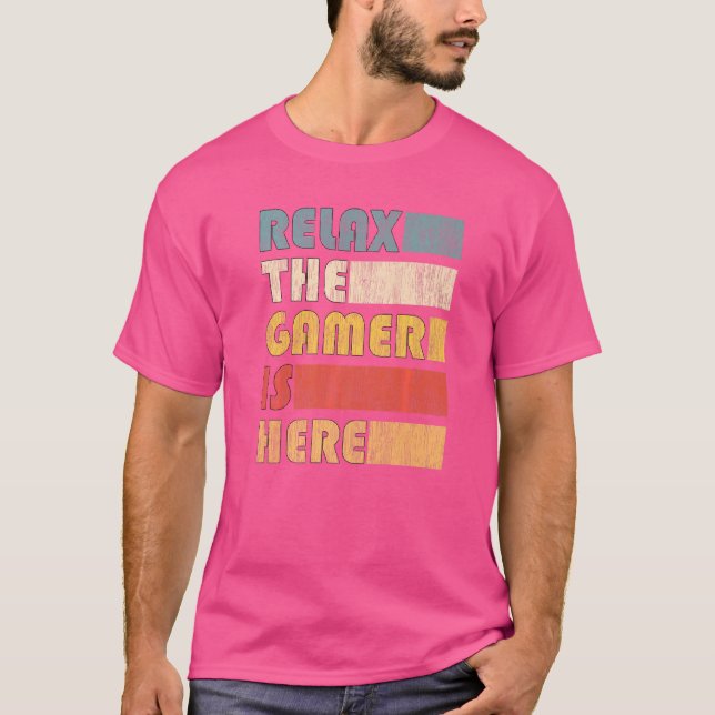 Camiseta Relaxe O Jogador Para Jogos (Frente)