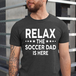 Camiseta Relaxe O Pai De Futebol Está Aqui