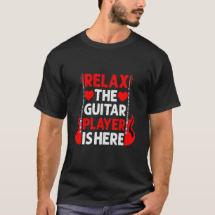 Camiseta Relaxe O Tocador De Guitarra Está Aqui