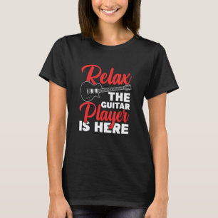 Camiseta Relaxe, O Tocador de Guitarra Está Aqui